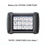 Battery Replacement for XTOOL X100 PAD3 X100 PAD Elite